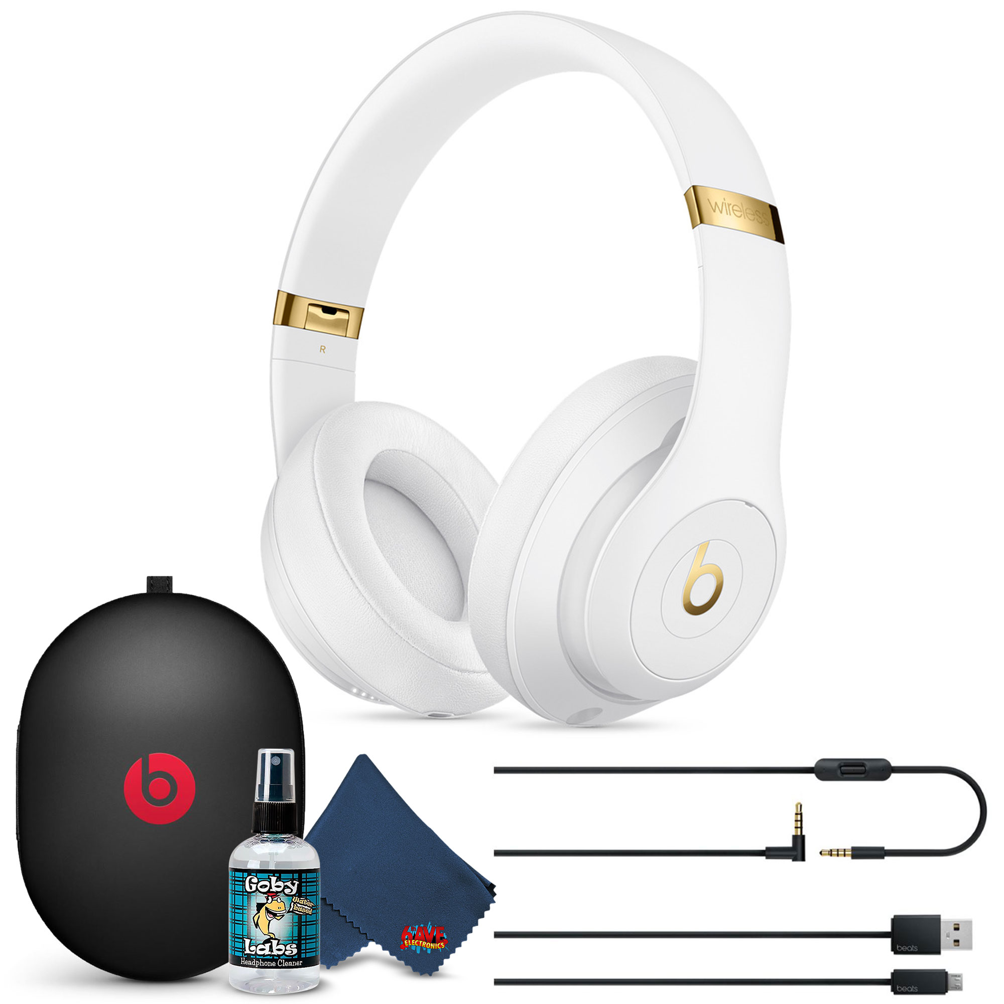 Beats Studio3 Wireless Headphones with 6Ave Cleaning Kit | eBay